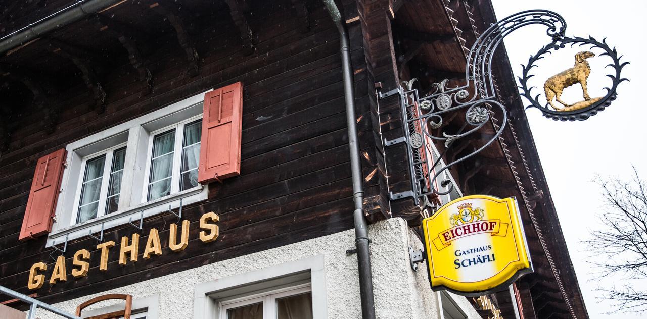Gaestehaus Schaefli Intschi Eksteriør bilde